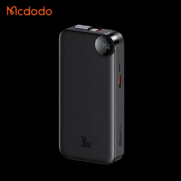 پاوربانک 30 وات 10000 با کابل تایپ سی متصل مک دودو Mcdodo FreeGo PowerBank MC-3870 — تصویر ۱۰