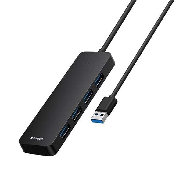 هاب 4 پورت یو اس بی با کابل یک متری بیسوس Baseus UltraJoy 4 port B0005280B8111-03 — تصویر ۲