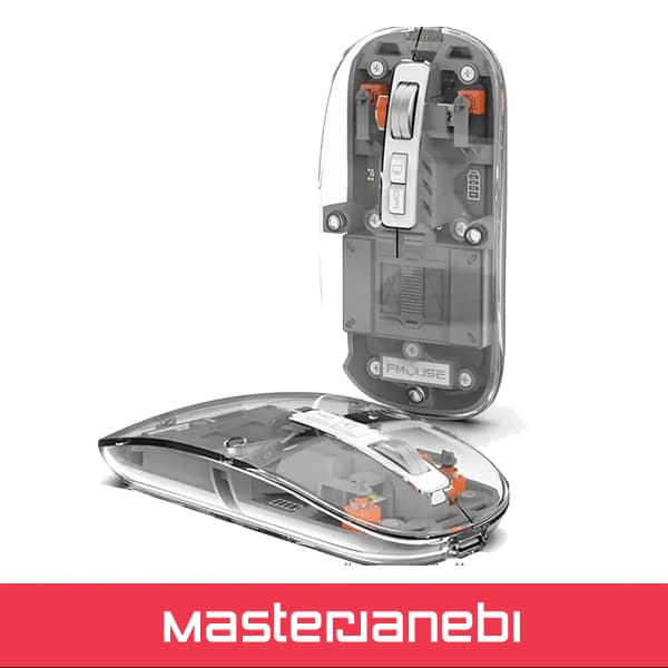 موس بیسیم 3 حالته کوتسی Coteci Magic Crystal II Three Mode Mouse 84015 — تصویر ۱۲