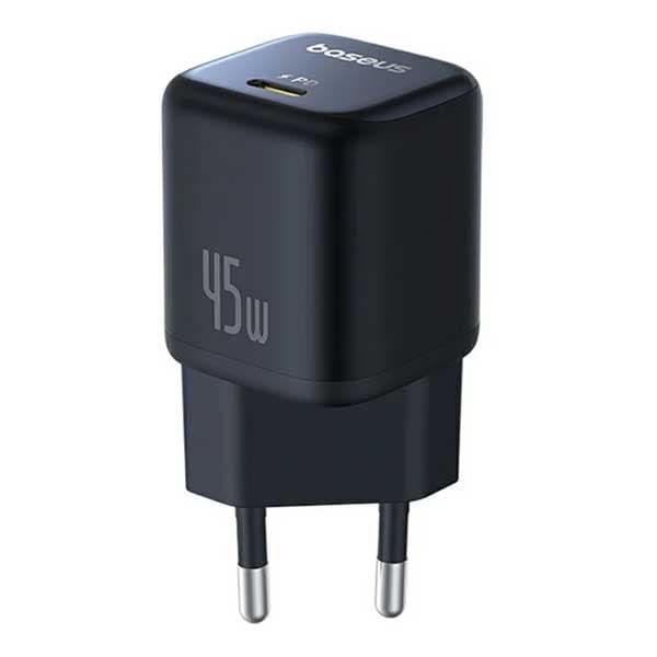آداپتور شارژ دیواری 45 وات بیسوس Baseus PicoGo Fast Charger CCGAN45CE — تصویر ۱۰