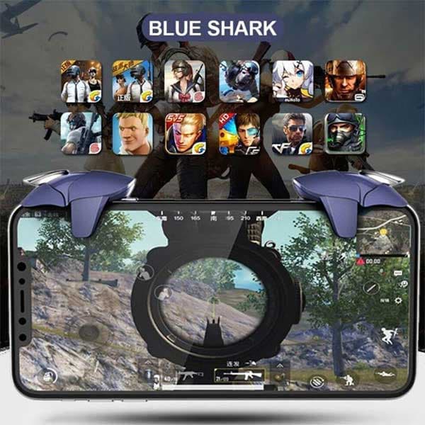 دسته بازی پابجی انگشتی مدل CH-5 Blue Shark — تصویر ۸