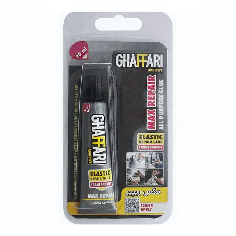 چسب همه کاره غفاری مدل MAX REPAIR حجم 20 میلی لیتر — تصویر ۳