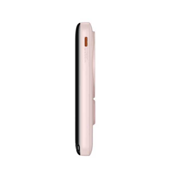 پاوربانک بیسیم مگنتی استنددار 10000 میلیآمپر بیسوس Baseus Wireless Fast Charge Power Bank 20W PPCX000003 — تصویر ۷