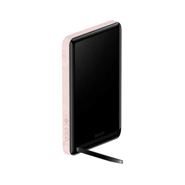 پاوربانک بیسیم مگنتی استنددار 10000 میلیآمپر بیسوس Baseus Wireless Fast Charge Power Bank 20W PPCX000003 — تصویر ۳