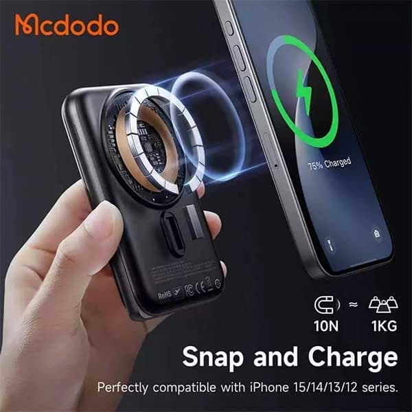 پاوربانک وایرلس 20 وات 10000 مک دودو Mcdodo MC-1511 — تصویر ۱۰