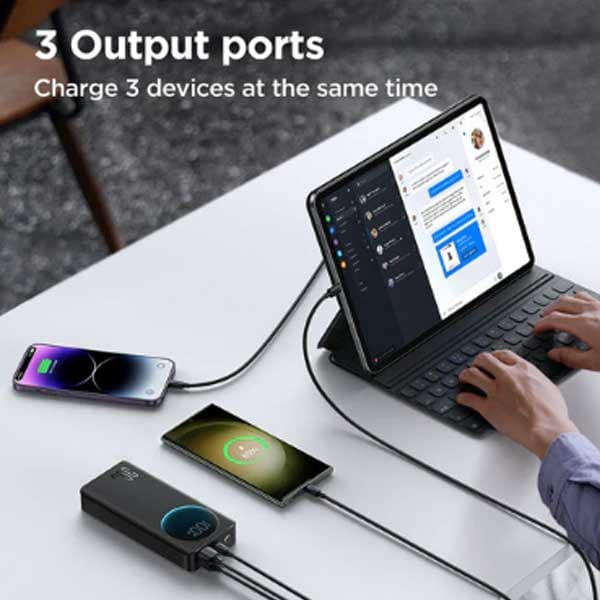 پاوربانک 30 وات 200000 جویروم Joyroom Fast ChargingPower Bank JR-PBF02 — تصویر ۱۲
