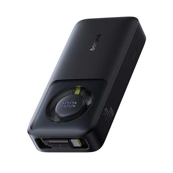 پاوربانک 30 وات 10000 با کابل همراه تایپ سی بیسوس Baseus Nomos Power Bank PPSS1030 — تصویر ۴