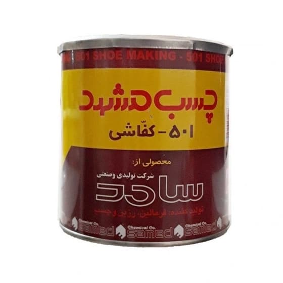 چسب کفاشی مشهد مدل 501 حجم ۹۴۶ میلی لیتر وزن ۷۵۰ گرم