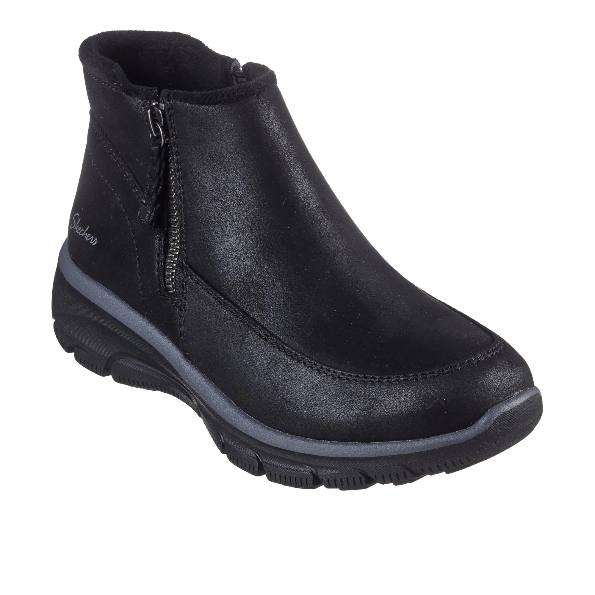نیم بوت زنانه اسکچرز مدل 168031 BLK Relaxed Fit: Easy Going – Into Fall — تصویر ۲
