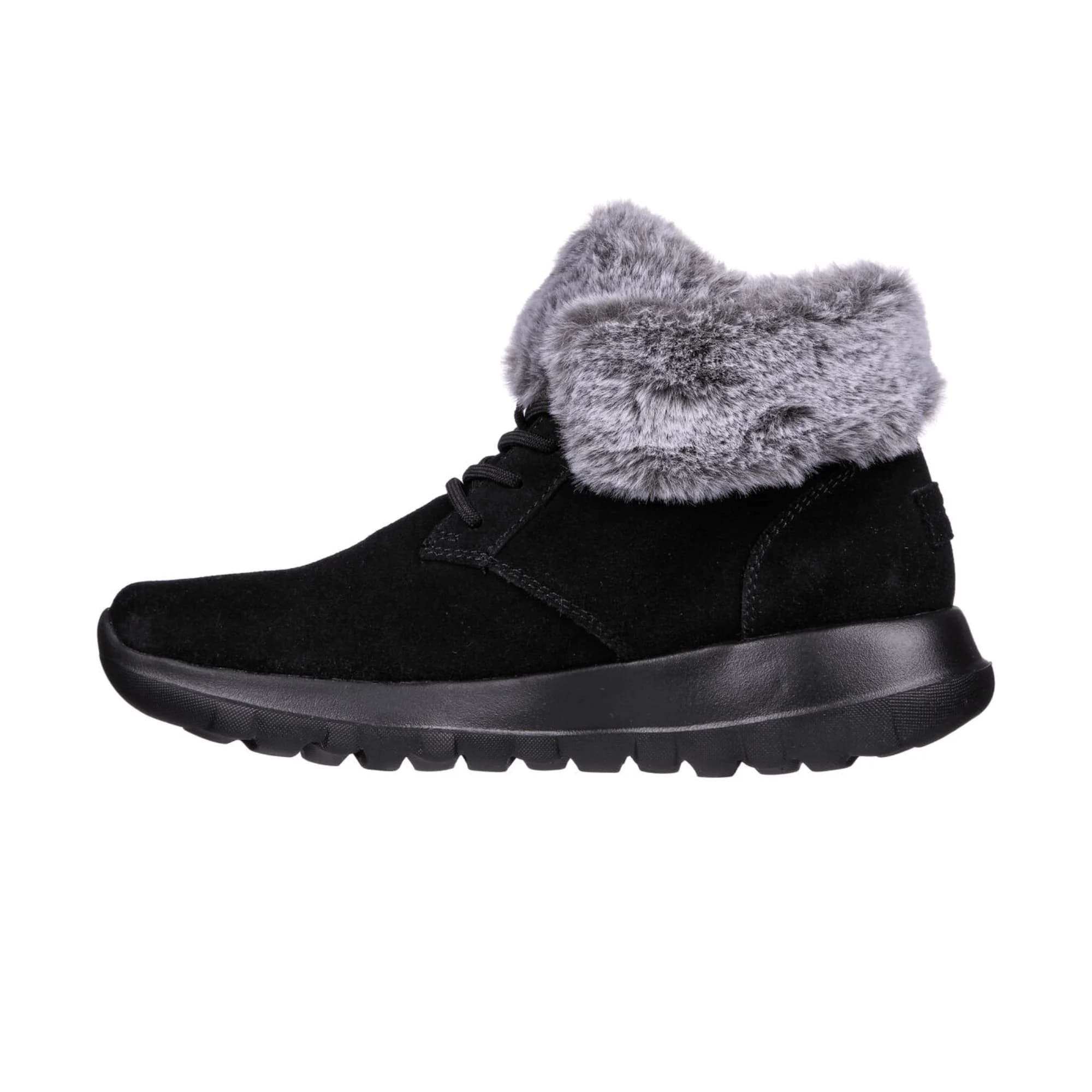 نیم بوت زنانه اسکچرز مدل 144042 BKGY On-The-Go Joy – Plush Dreams — تصویر ۹