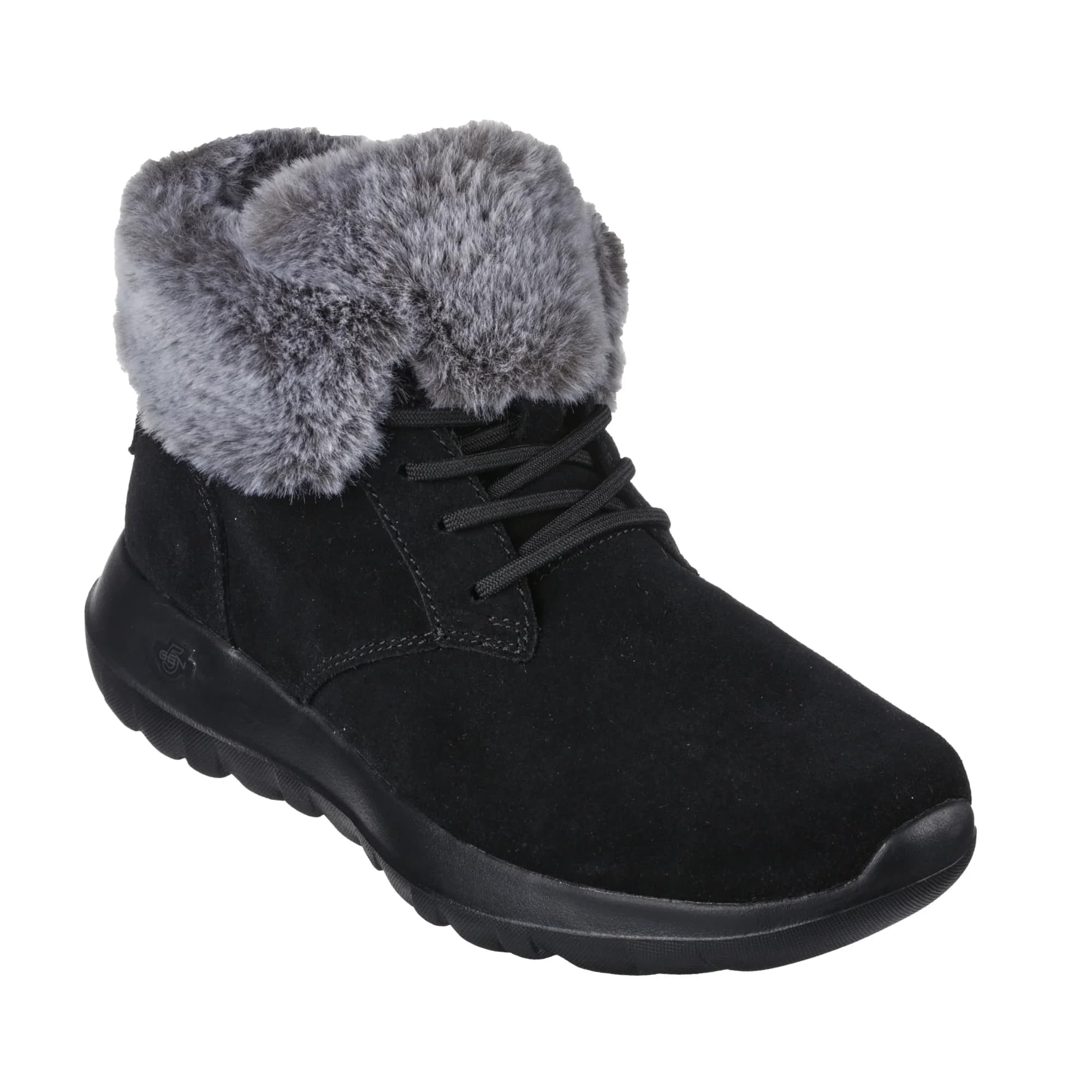 نیم بوت زنانه اسکچرز مدل 144042 BKGY On-The-Go Joy – Plush Dreams