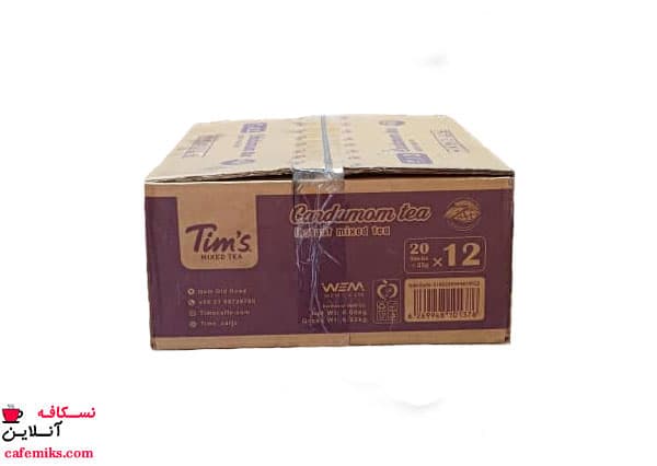 شیر چای هل تیمز عمده کارتن 12 بسته 20 عددی — تصویر ۳
