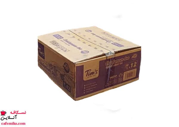 شیر چای هل تیمز عمده کارتن 12 بسته 20 عددی