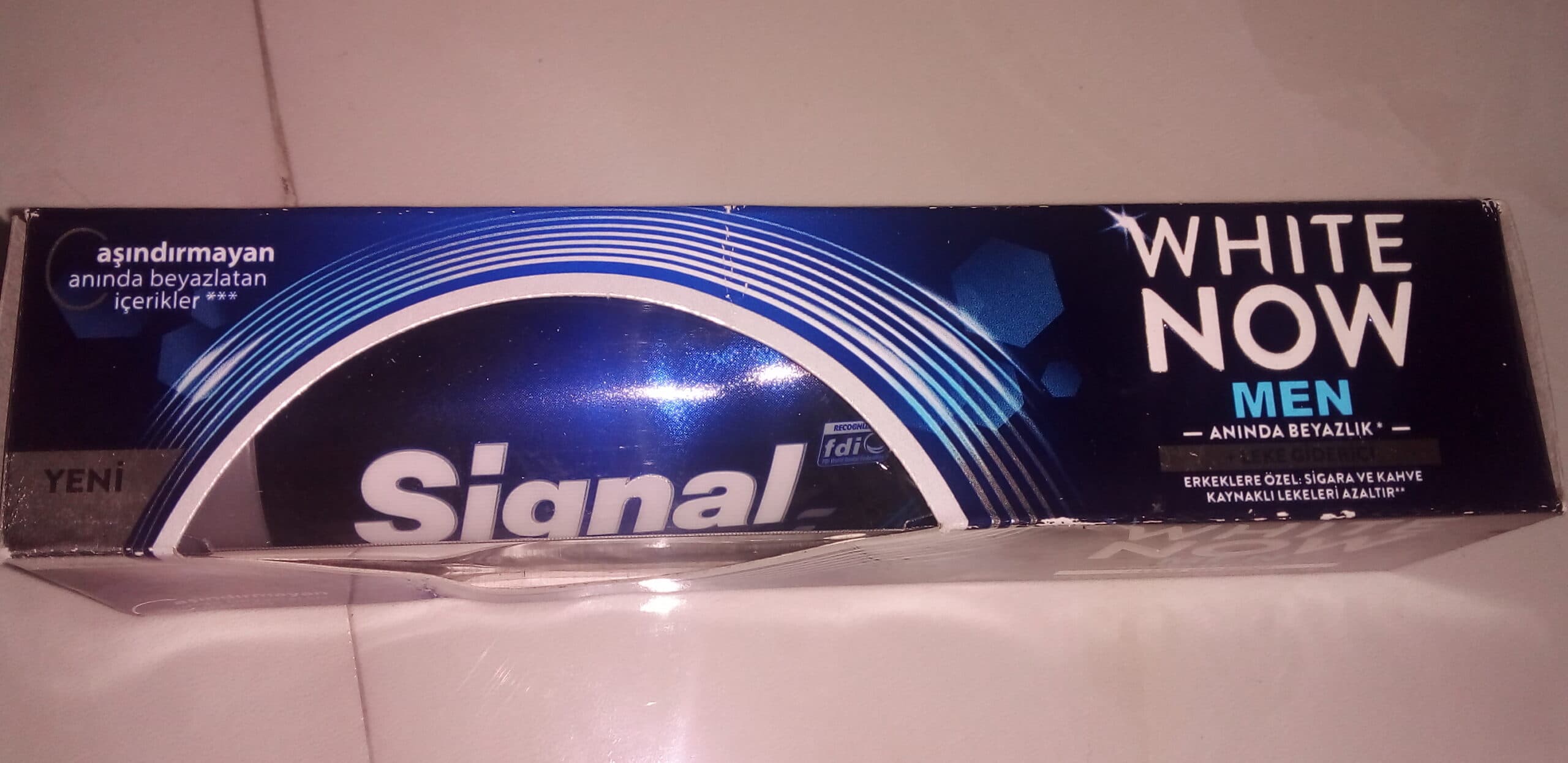 خمیر دندان سیگنال white now مدل men حجم 75 میلی لیتر