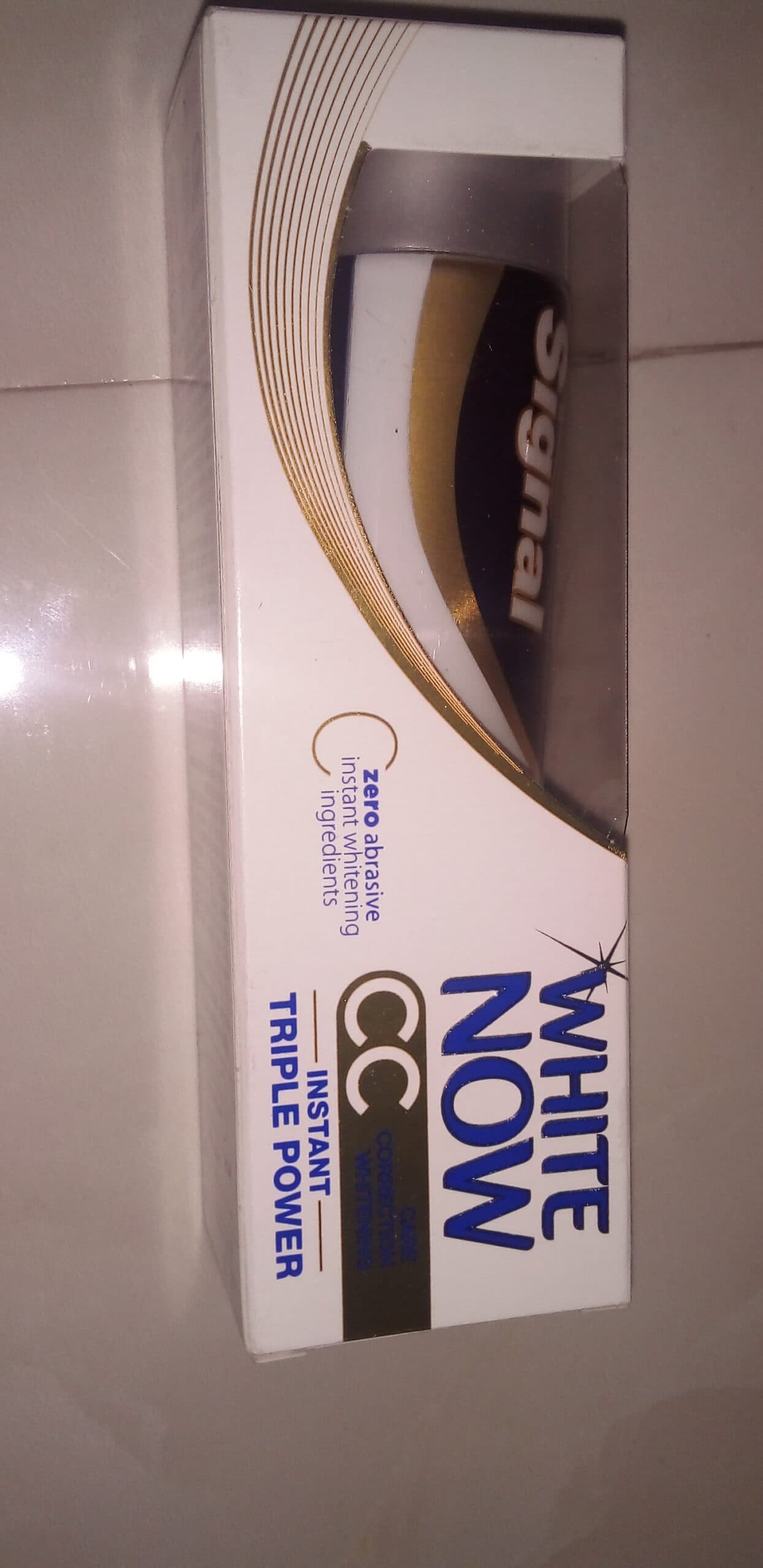 خمیر دندان سیگنال white now مدل cc حجم 50 میلی لیتر — تصویر ۲