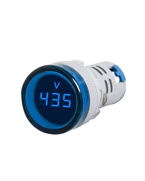 چراغ سیگنال ولت متر گرد JBH ۲۲mm DC | خرید آنلاین — تصویر ۶
