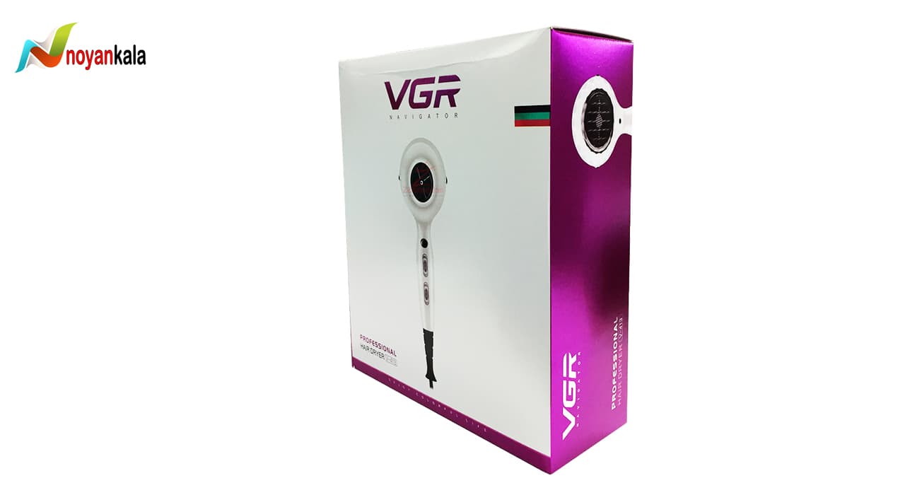 سشوار حرفه ای وی جی آر مدل V-413 — تصویر ۹