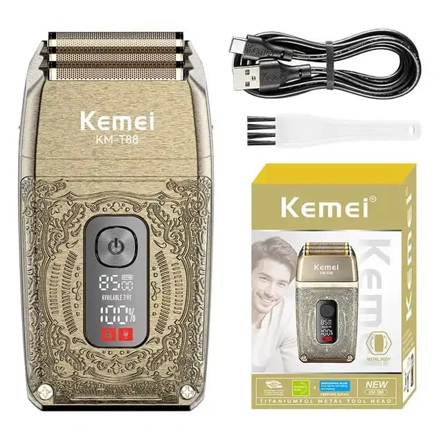 ماشین اصلاح صورت کیمی مدل KEMEI KM-T88 — تصویر ۶