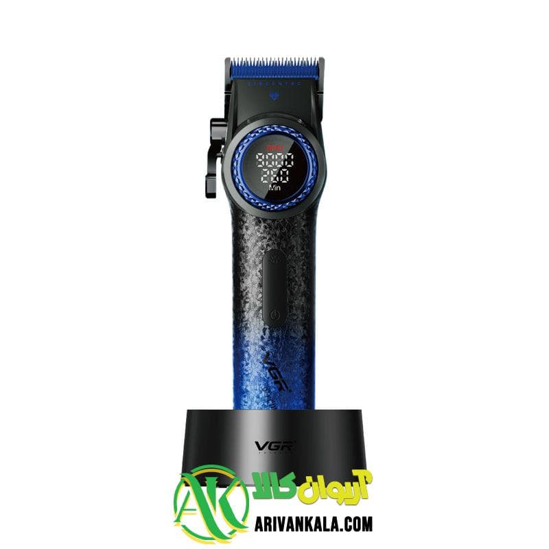 ماشین اصلاح حرفه ای VGR V-001 blue — تصویر ۴