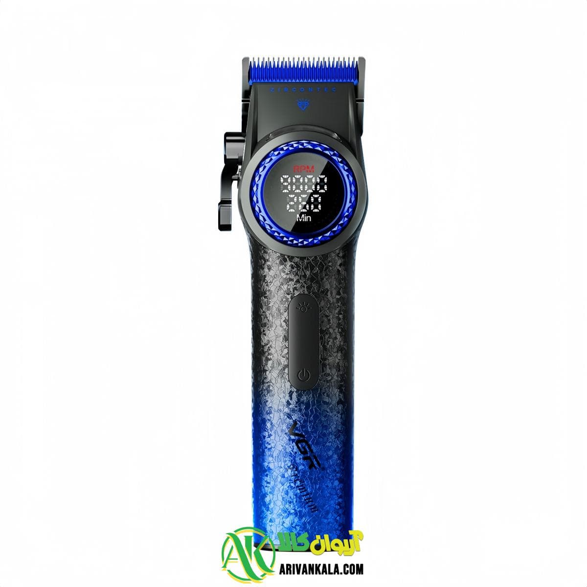 ماشین اصلاح حرفه ای VGR V-001 blue — تصویر ۶