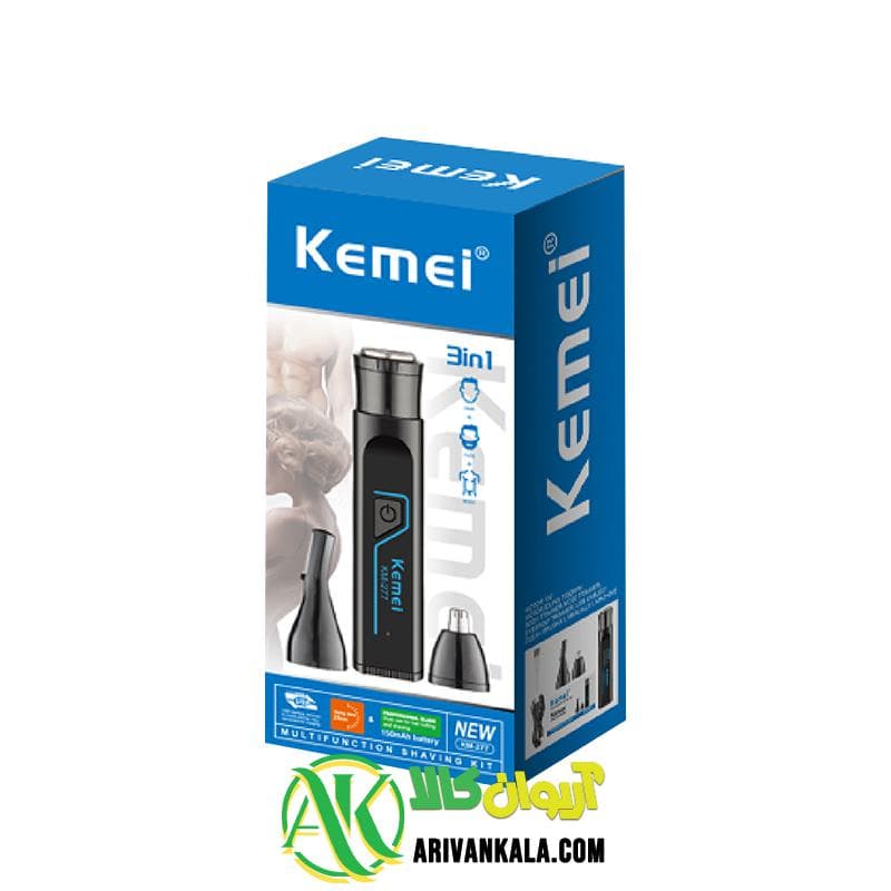 موزن بینی چند کاره کیمی مدل Kemei km-277 — تصویر ۱۱
