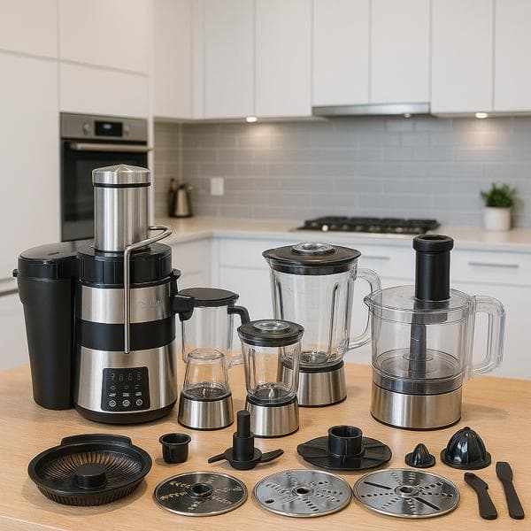 آبمیوه گیری و غذاساز ۱۲ کاره برلین مدل BE-1325 — تصویر ۲