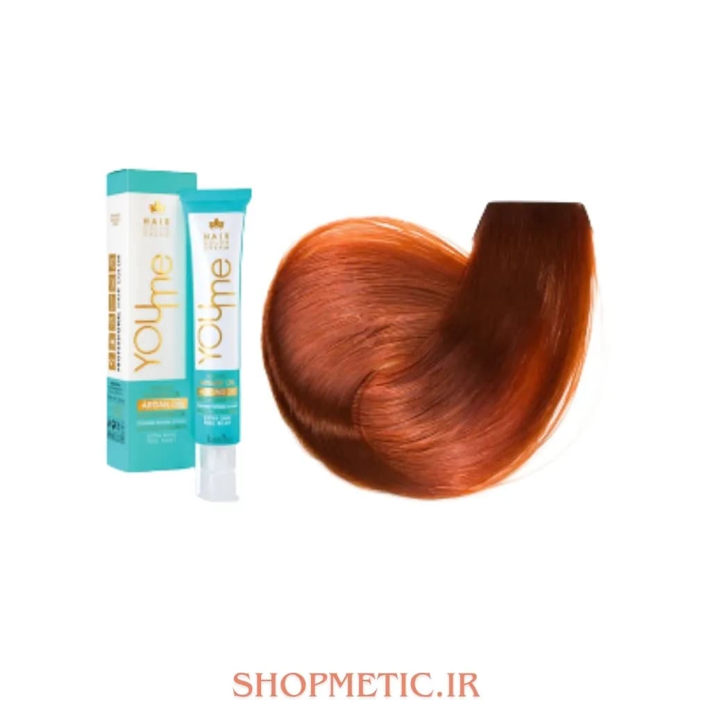 رنگ مو یومی شماره 8.4 رنگ بلوند مسی روشن حجم 100ML