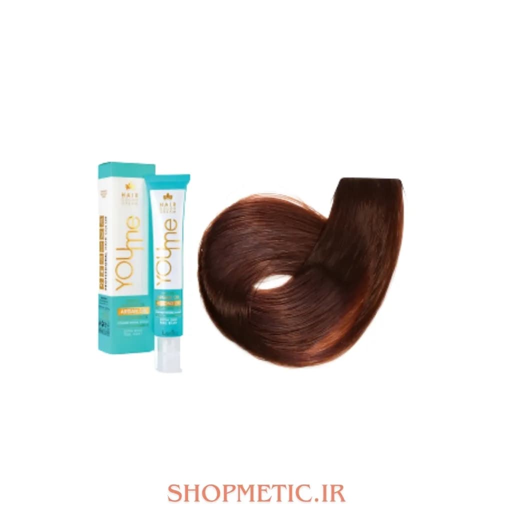 رنگ مو یومی سری فندقی شماره 7.23 بلوند فندقی متوسط حجم 100ML