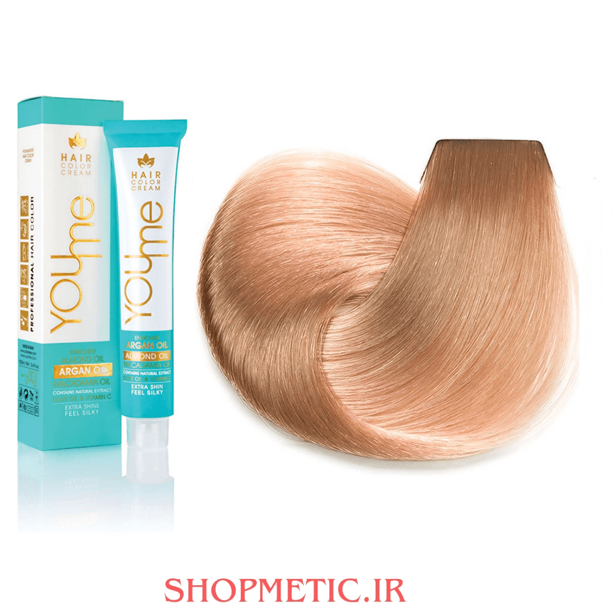 رنگ مو یومی شماره S808 کوارتز صورتی حجم 100ML
