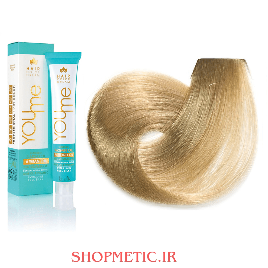 رنگ مو یومی سری شنی شماره 8S بلوند شنی روشن حجم 100ML