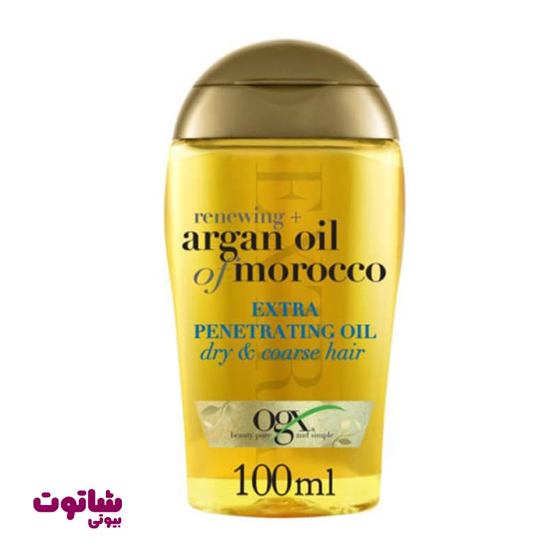 روغن مو او جی ایکس مدل Argan حجم 100 میلی لیتر — تصویر ۴