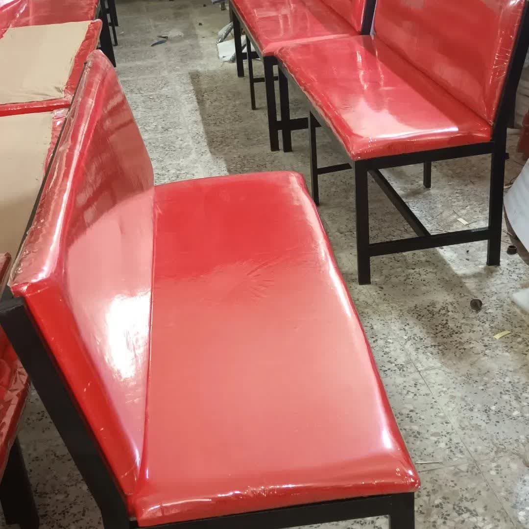 نیمکت انتظار پشتی دار (چرمی) — تصویر ۴