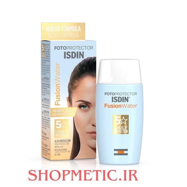 کرم ضد آفتاب ایزدین مدل Fusion Water حجم 50 میلی لیتر