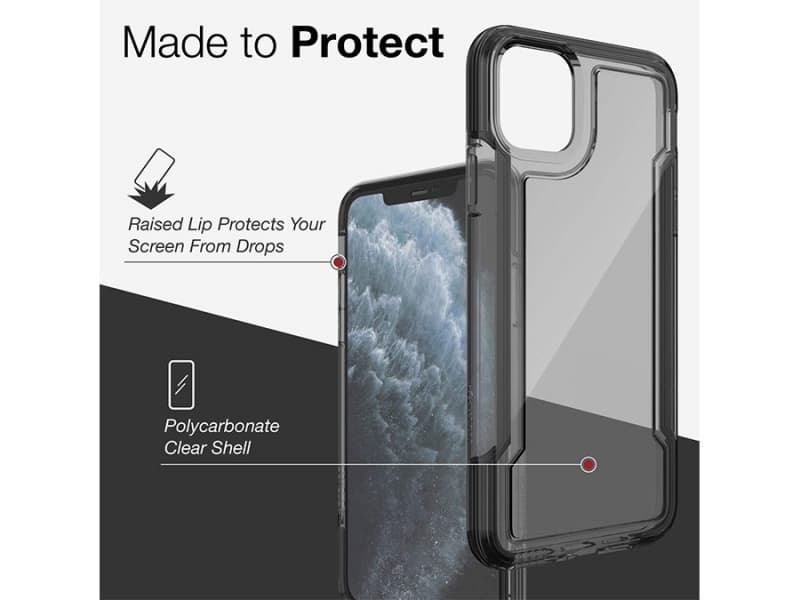 کاور ایکس دوریا مدل Defense CLEAR مناسب برای گوشی موبایل اپل iPhone 11 ProMax — تصویر ۳