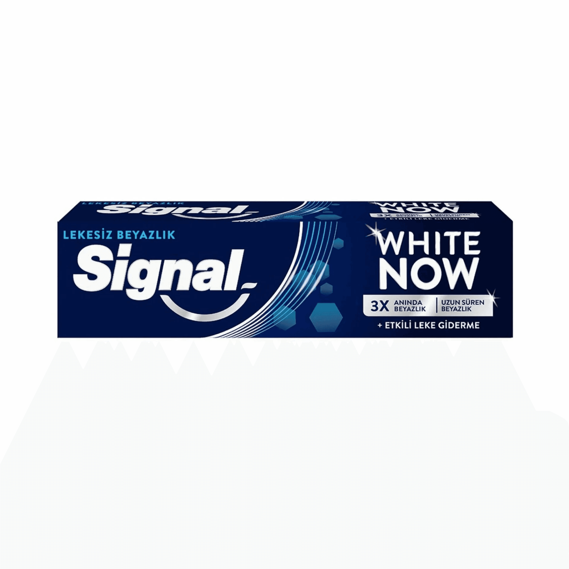 خمیر دندان سیگنال مدل وایت ناو White Now lekesiz beyazlik حجم 50 میل Signal