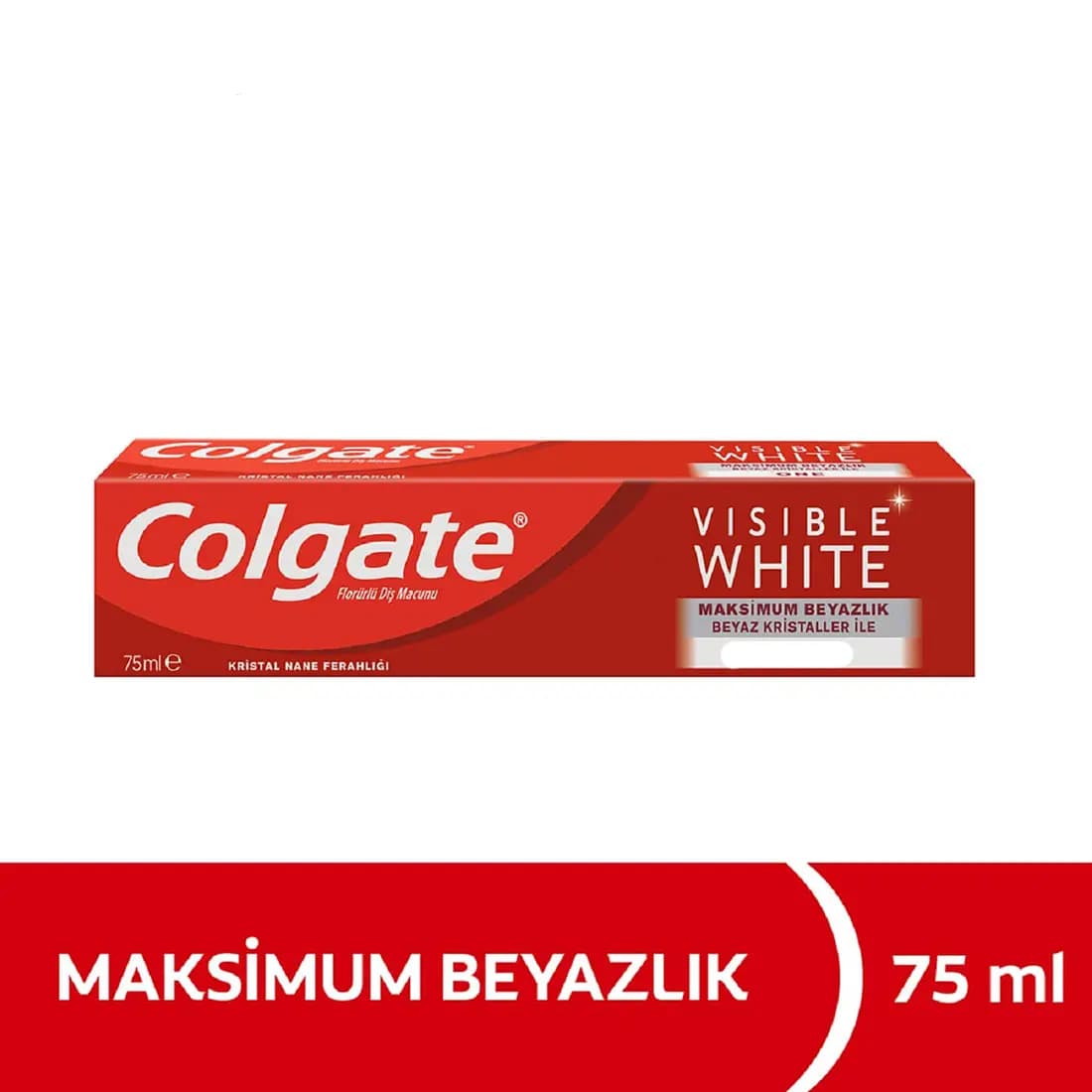 خمیر دندان سفید کننده مدل visible white کلگیت ٧۵ میل colgate — تصویر ۹