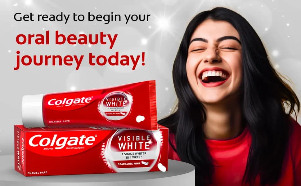 خمیر دندان سفید کننده مدل visible white کلگیت ٧۵ میل colgate — تصویر ۱۰