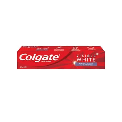 خمیر دندان سفید کننده مدل visible white کلگیت ٧۵ میل colgate — تصویر ۱۱