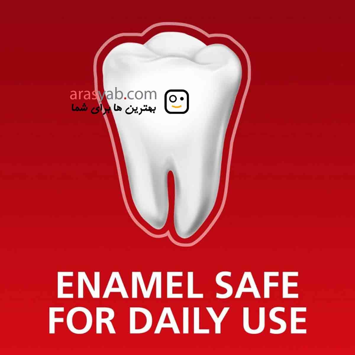خمیر دندان سفید کننده مدل visible white کلگیت ٧۵ میل colgate — تصویر ۴