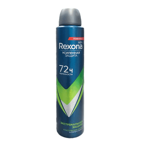 اسپری بدن 72 ساعته مردانه مدل EXTREME PROTECTION رکسونا 200 میل