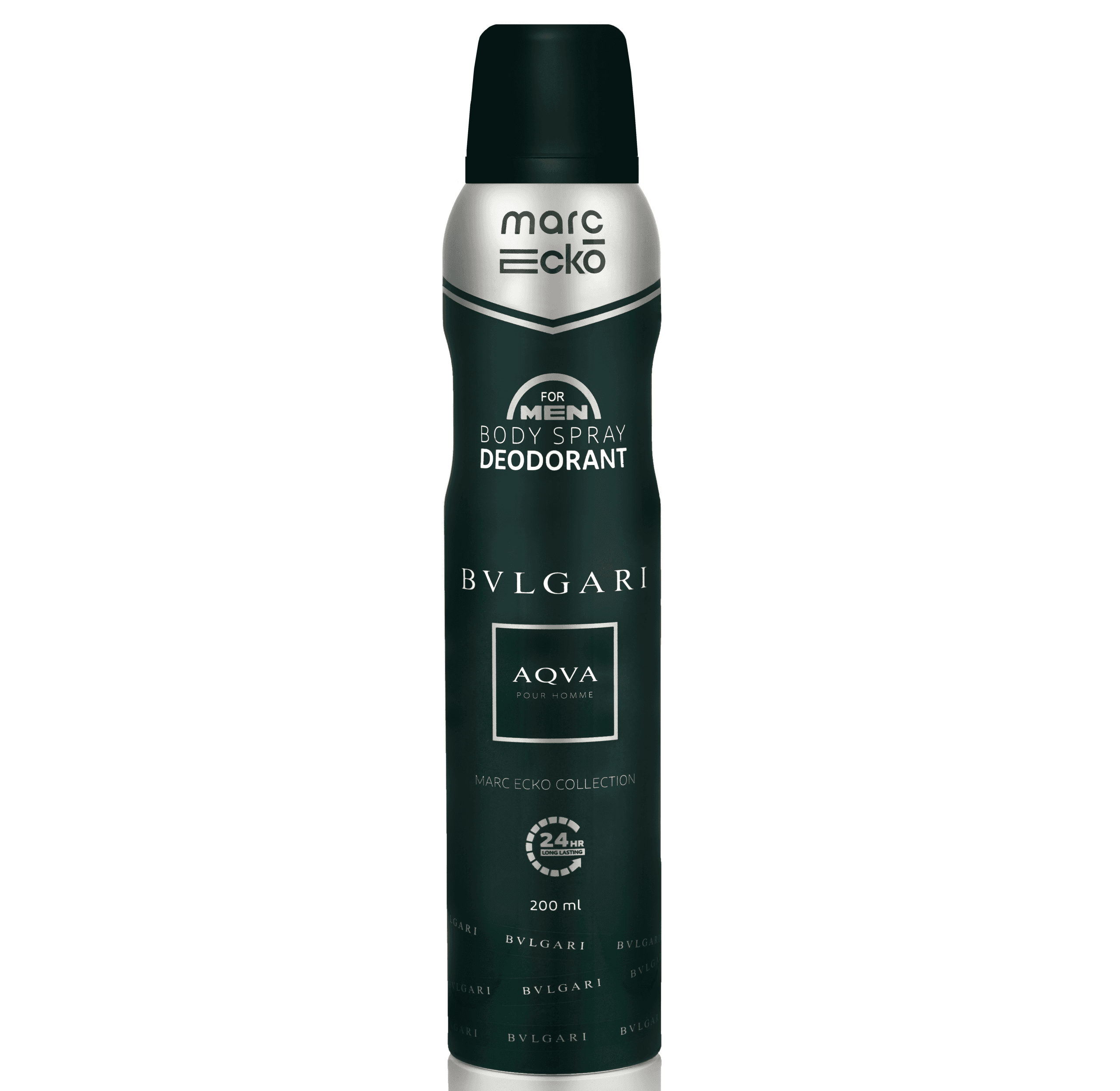 اسپری بدن مردانه مارک اکو مدل آکوا بلغاری AQVA BVLGARI حجم 200 میل marc ecko
