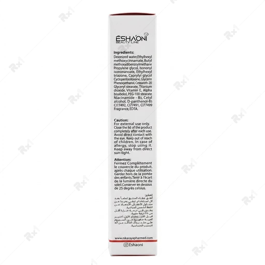 کرم ضد آفتاب رنگی اشاونی مدل Expert Sun Protector مناسب پوست چرب و مختلط SPF50 حجم 40 میلیلیتر — تصویر ۱۲