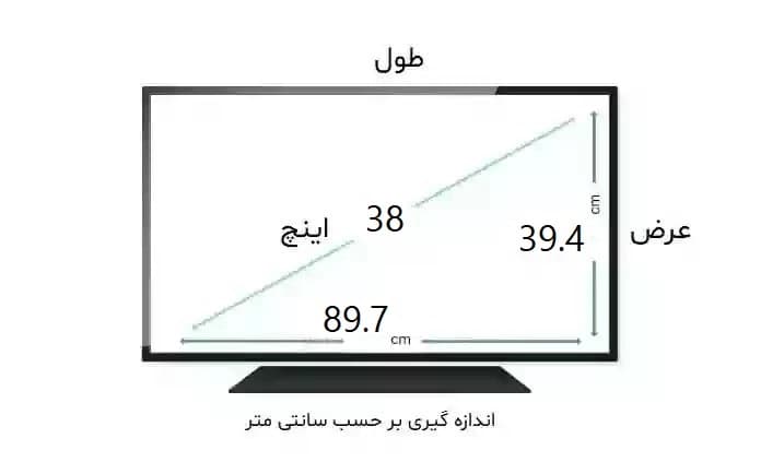 محافظ صفحه مانیتور کامپیوتر 38 اینچ