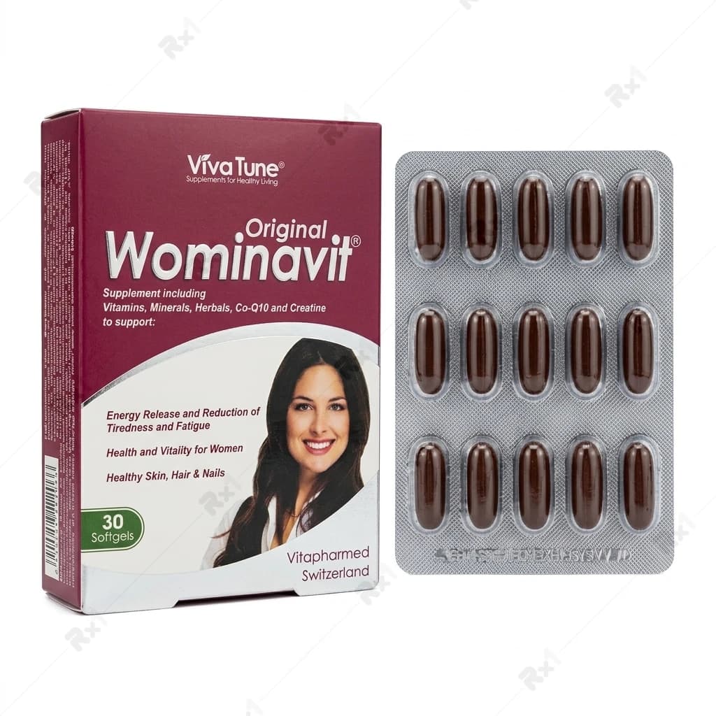 کپسول نرم ژلاتینی ومیناویت اوریجینال ویواتیون – ۳۰ عدد — تصویر ۶