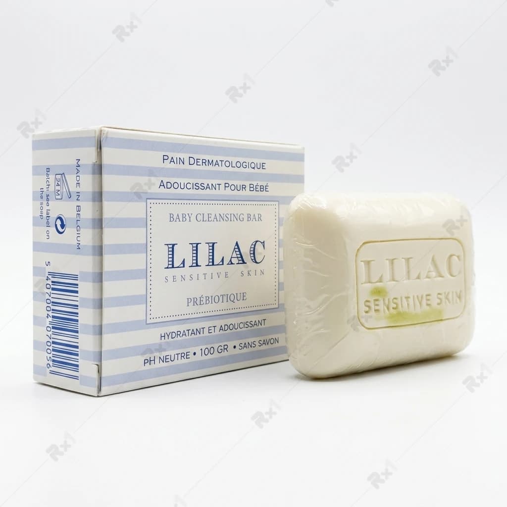 پن شستشوی صورت و بدن لیلاک مدل Sensitive Skin وزن ۱۰۰ گرم