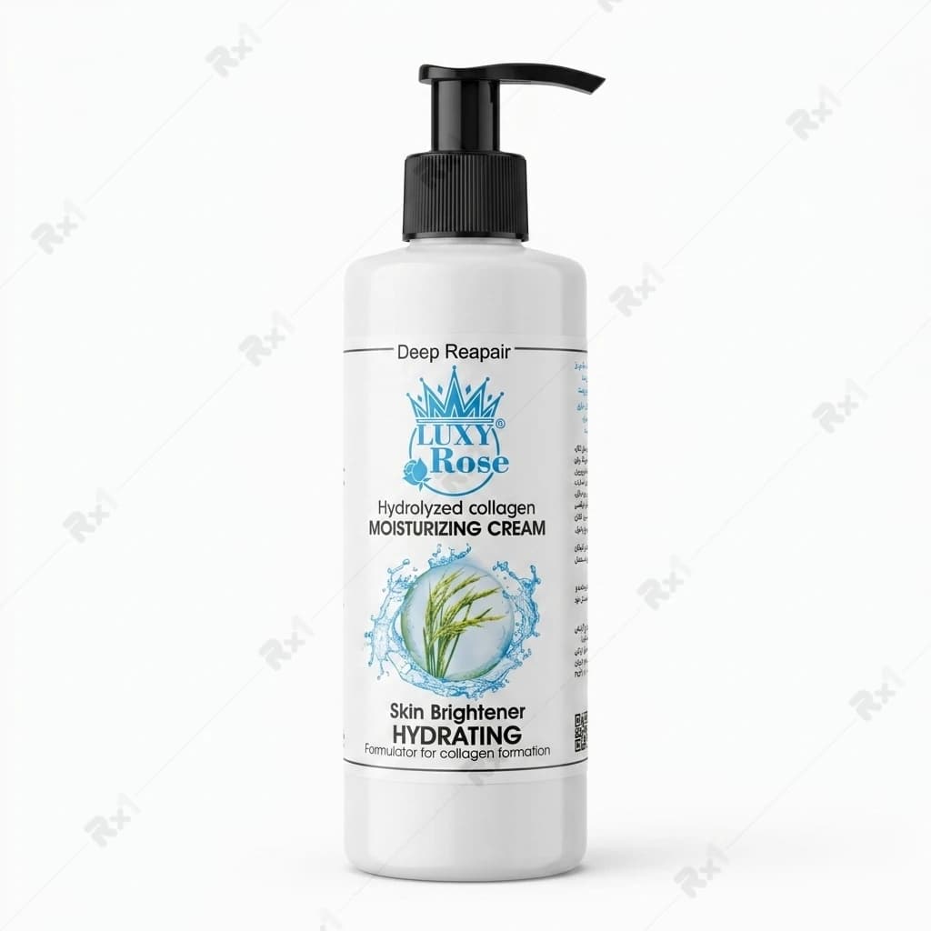 کرم مرطوب‌کننده و آبرسان لاکسی رز مدل Deep Repair حاوی کلاژن هیدرولیزه حجم ۲۵۰ میلی‌لیتر