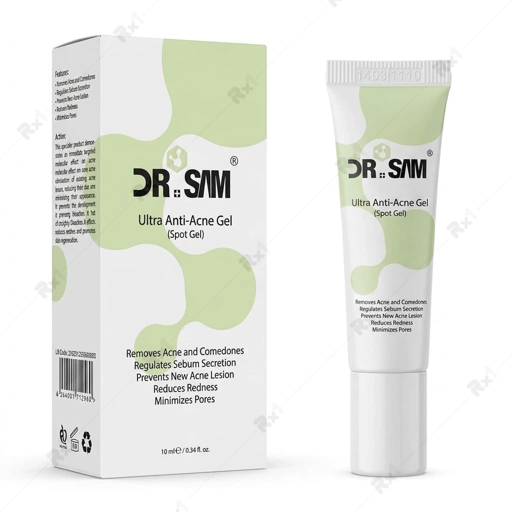 ژل ضد جوش دکتر سام مدل Ultra Anti-Acne حجم 10 میلیلیتر