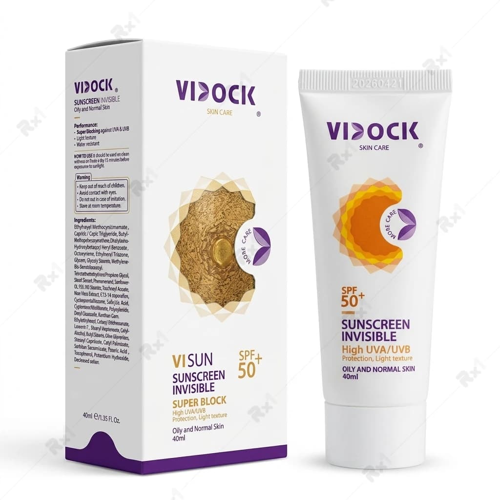 کرم ضد آفتاب بیرنگ ویداک مناسب پوست چرب و نرمال SPF 50+ حجم 40 میلیلیتر — تصویر ۶