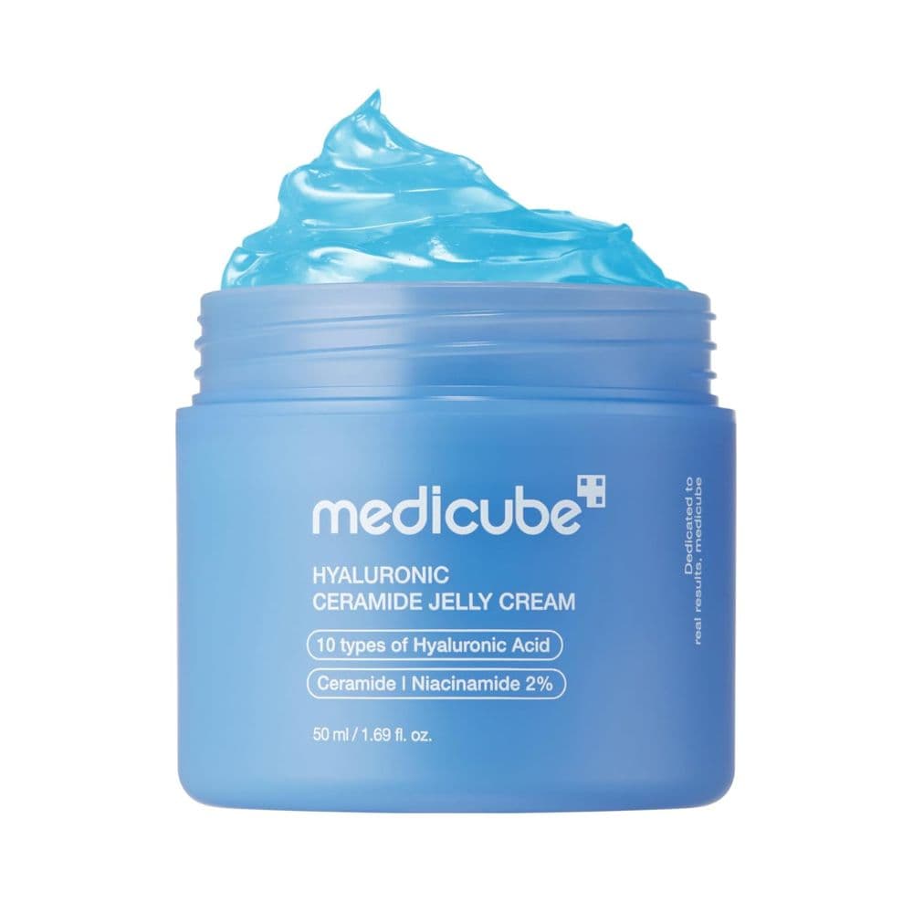 کرم کپسولی هیالورونیک اسید مدی کیوب مرطوب کننده و آبرسان Medicube Hyaluronic Acid Capsule Cream