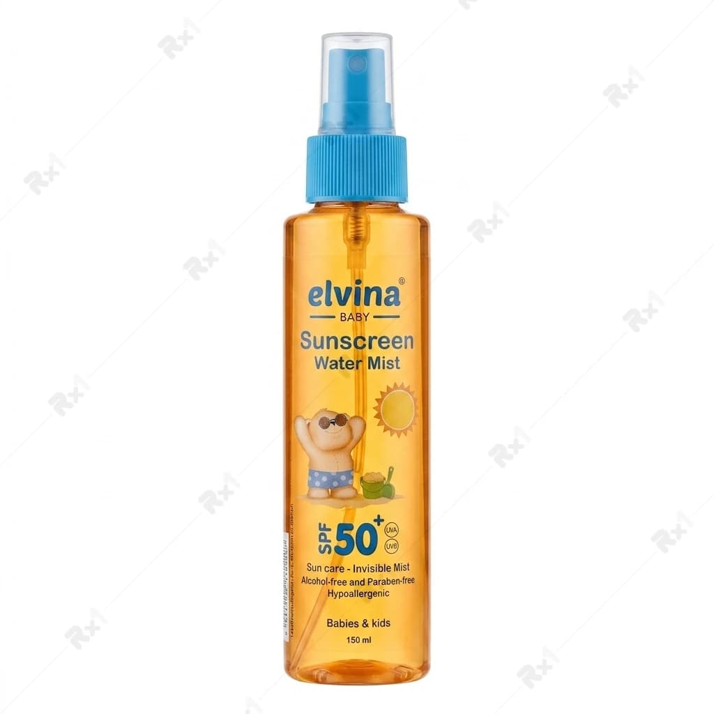اسپری ضد آفتاب کودک الوینا مدل Water Mist با SPF50+ حجم 150 میلی لیتر — تصویر ۲